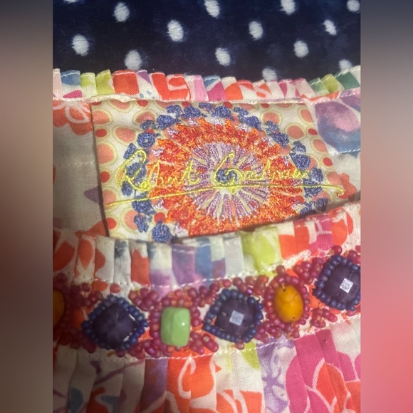 Robert Graham printed woven summer top - Picture 2 of 8